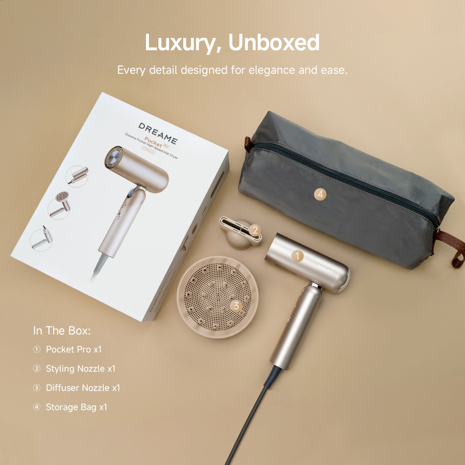 Dreame Pocket Pro Hair Dryer – Dreame Beauty