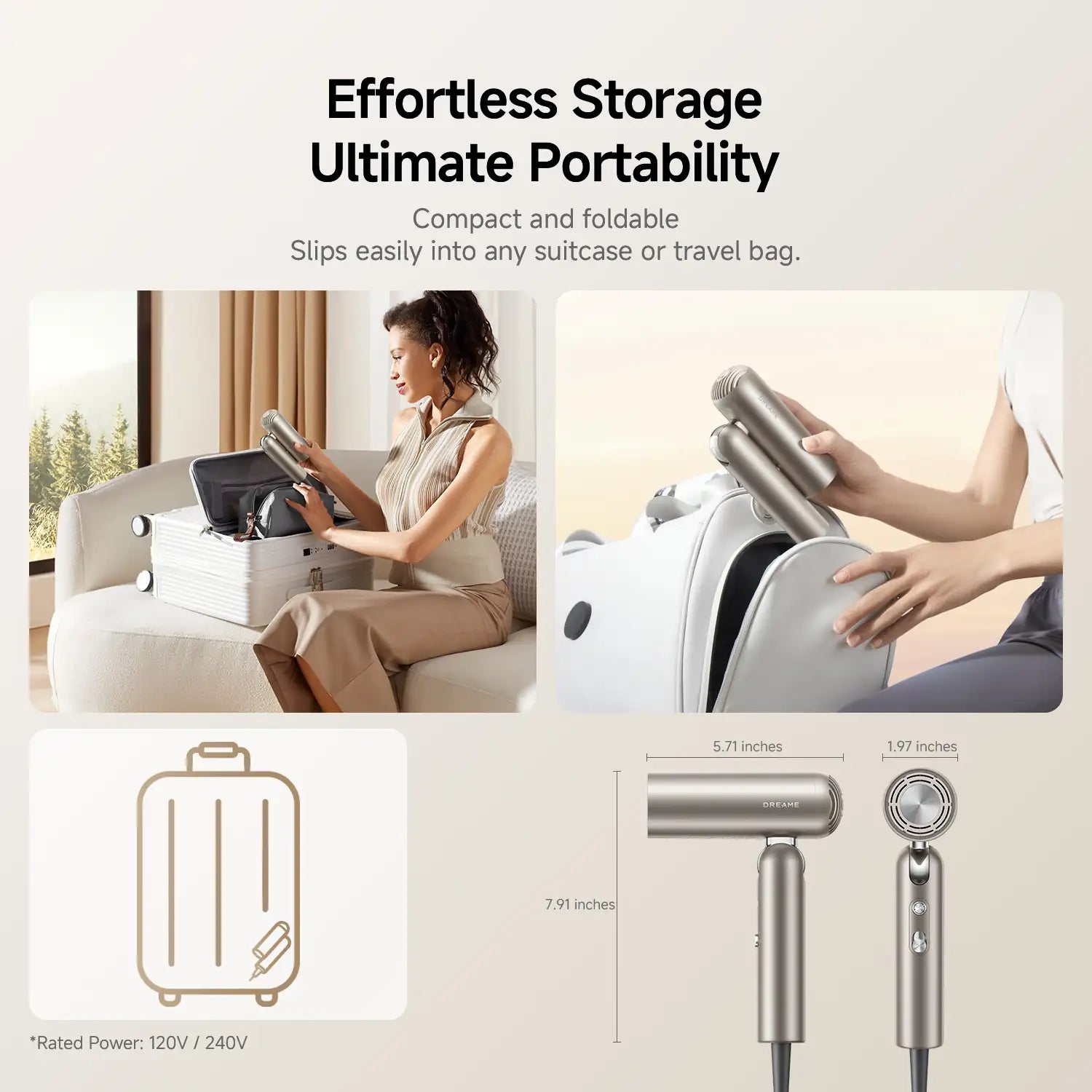 Dreame Pocket Pro Hair Dryer – Dreame Beauty