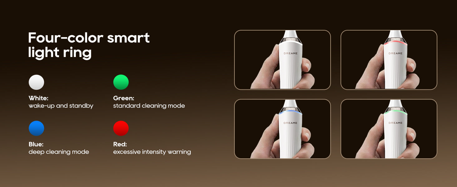 four-color smart light ring