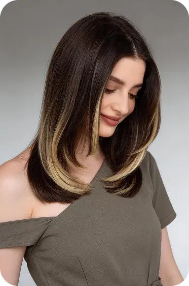 Soft Inward Curls
